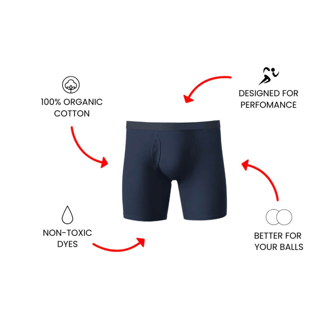 Organic Cotton Boxer Brief - High - T Club